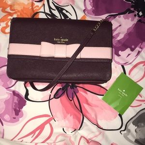Kate spade ♠️ cute Bow crossbody bag